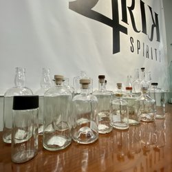 U4RIK Spirits - Selection of glass bottles for private label clients