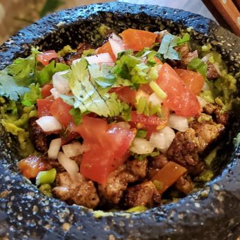 HIJOS DEL COCHO - Guacamole Con Arrachera (198.00) - Seafood Near Me - Bacalar, ROO
