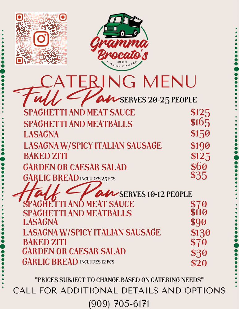 Gramma Brocato's Italian Kitchen Logo