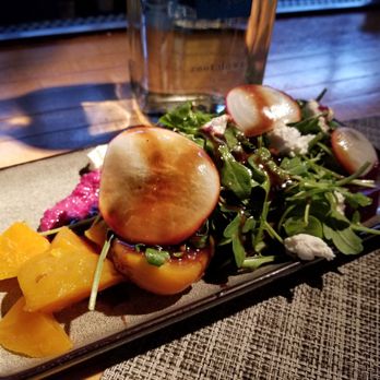 Root Down - Happy hour Roasted baby beets - amazing! - New American Near Me - Denver, Colorado Root Down - Happy hour Roasted baby beets - amazing! - New American Near Me - Denver, Colorado