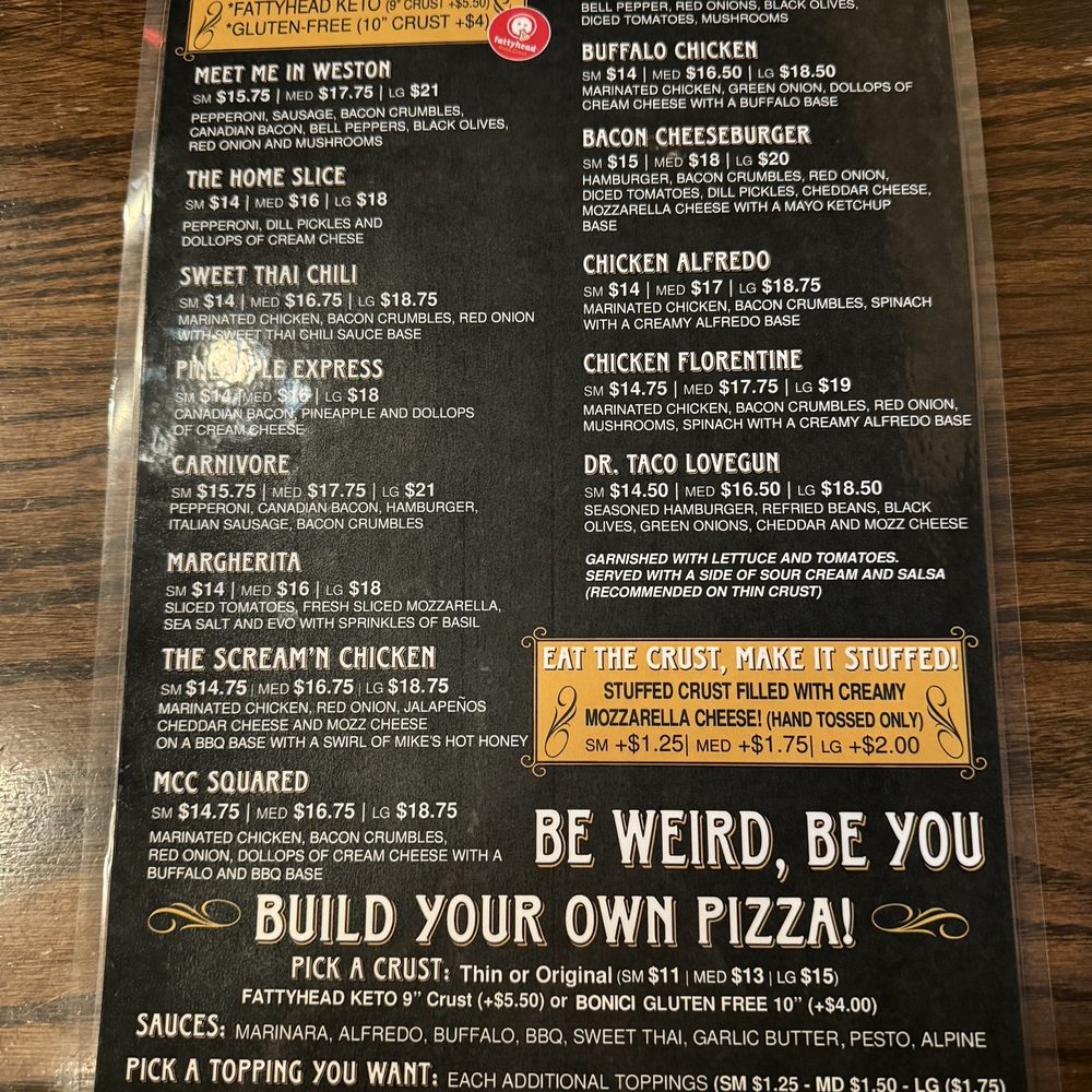 The 640 Pizza & Pints - the menu - Pizza Near Me - Weston, Missouri The 640 Pizza & Pints - the menu - Pizza Near Me - Weston, Missouri