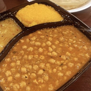 Kabab King - Halwa puri chaan, Aloo Chickpeas and potatoes with sweet cream of wheat - Indian Near Me - Norcross, Georgia Kabab King - Halwa puri chaan, Aloo Chickpeas and potatoes with sweet cream of wheat - Indian Near Me - Norcross, Georgia
