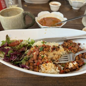 Margie’s Cuisine - My Vegan chorizo with rice, beans and salad!!! I wish I could express how DELICIOUS IT WAS!!!! - Coffee & Tea Near Me - Chadds Ford, Pennsylvania Margie’s Cuisine - My Vegan chorizo with rice, beans and salad!!! I wish I could express how DELICIOUS IT WAS!!!! - Coffee & Tea Near Me - Chadds Ford, Pennsylvania