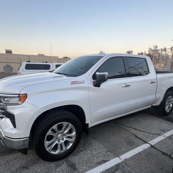 Elevance - 2024 Silverado front windows tint to match factory! - Vehicle Wraps Near Me - Cypress, California