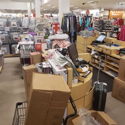 Belk Department Store - One of the messy check outs.