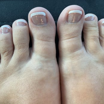 Magic Nails - French tips not done right - Nail Salons Near Me - Reno, Nevada