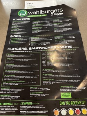 Menu photo 3 Wahlburgers @ Hy-Vee Osage Beach, MO