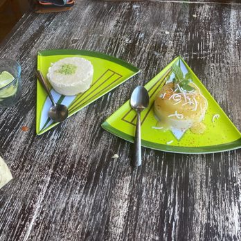 La Rana Vegana - Vegan panicotta and key lime pie - Vegan Near Me - Los Cabos, BCS