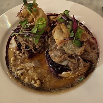Neptune Oyster - Piggyback Oysters(on pulled Berkshire pork) - Seafood Near Me - Boston, Massachusetts Neptune Oyster - Piggyback Oysters(on pulled Berkshire pork) - Seafood Near Me - Boston, Massachusetts