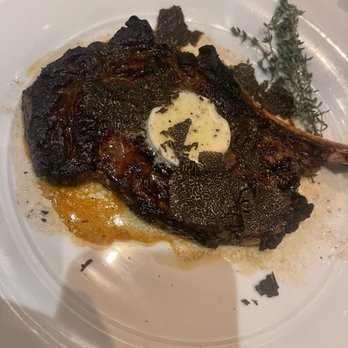 Roots Ocean Prime - Cowboy steak with truffles - Steakhouses Near Me - Princeton, New Jersey