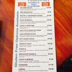 Purple Lizard Cafe - Breakfast Menu