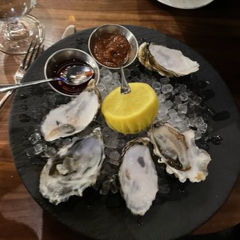LB Steak - Bishop Ranch - RAW OYSTERS ON THE HALF SHELL - Steakhouses Near Me - San Ramon, California
