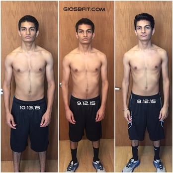 Gio's Balanced Fitness - 2 Months Progress Putting on Muscle Mass - Gyms Near Me - Naperville, Illinois Gio's Balanced Fitness - 2 Months Progress Putting on Muscle Mass - Gyms Near Me - Naperville, Illinois