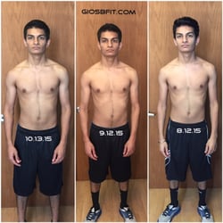 Gio's Balanced Fitness - 2 Months Progress Putting on Muscle Mass