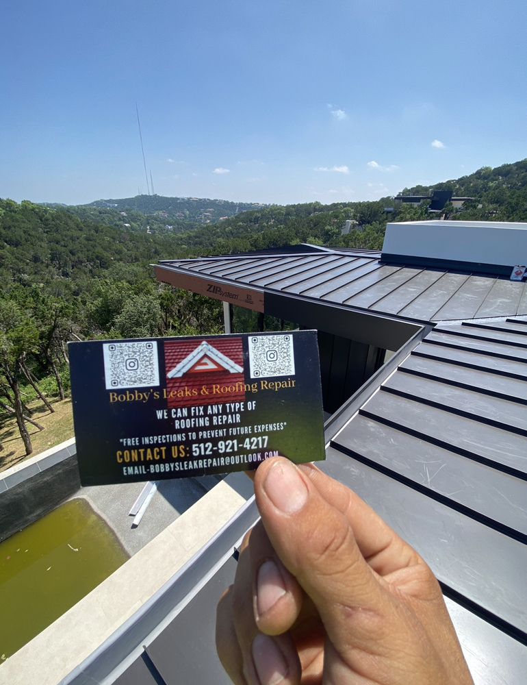 Slide of Bobbys Leak & Roofing Repairs