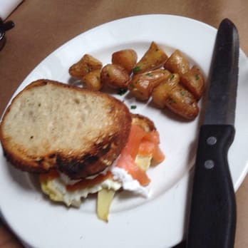 Vincent Restaurant - Smoked salmon sandwich - New American Near Me - Chicago, Illinois Vincent Restaurant - Smoked salmon sandwich - New American Near Me - Chicago, Illinois