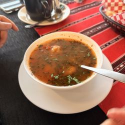 Sunset Bistro - Meatball soup. Very good.
