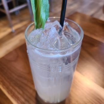BODHI - I can't find the name of this cocktail online, but it tasted like a boozy lemon lime soda :) - Thai Near Me - Indianapolis, Indiana