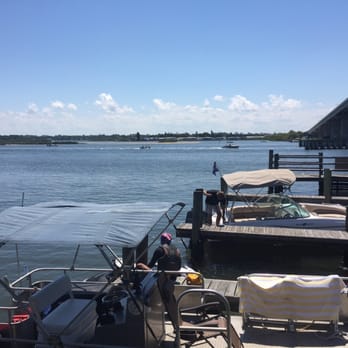 Our Deck Down Under - Beautiful view from under the bridge - Seafood Near Me - Port Orange, Florida