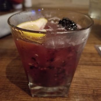 Jack Stack Barbecue - Freight House - BlackBerry Bourbon Smash - Barbeque Near Me - Kansas City, Missouri