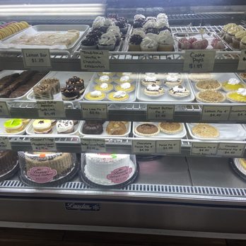 Burney's Bakery - desserts display case - Bakeries Near Me - Southport, North Carolina