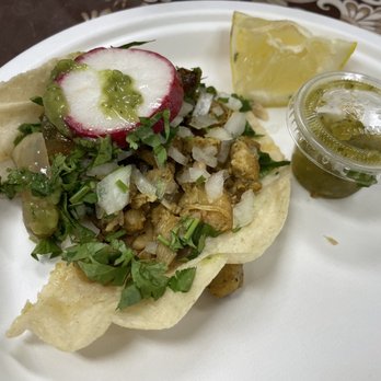 Tacos Del Guero - Con pollo, delicious - Tacos Near Me - Gilroy, California Tacos Del Guero - Con pollo, delicious - Tacos Near Me - Gilroy, California