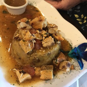 Tainos Cafe & Lounge - Chicken and sweet plantain mofongo - Latin American Near Me - Coram, New York Tainos Cafe & Lounge - Chicken and sweet plantain mofongo - Latin American Near Me - Coram, New York