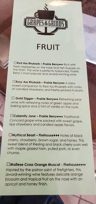 Menu photo 4 Grapes & Grinds Keystone, SD