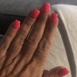 Shellac full set acrylics