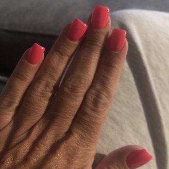 Tina's Nails - Shellac full set acrylics - Eyebrow Services Near Me - Humble, Texas