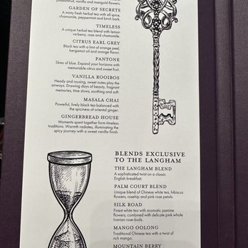 Pavilion at The Langham, Chicago - Menu - Tea Rooms Near Me - Chicago, Illinois Pavilion at The Langham, Chicago - Menu - Tea Rooms Near Me - Chicago, Illinois