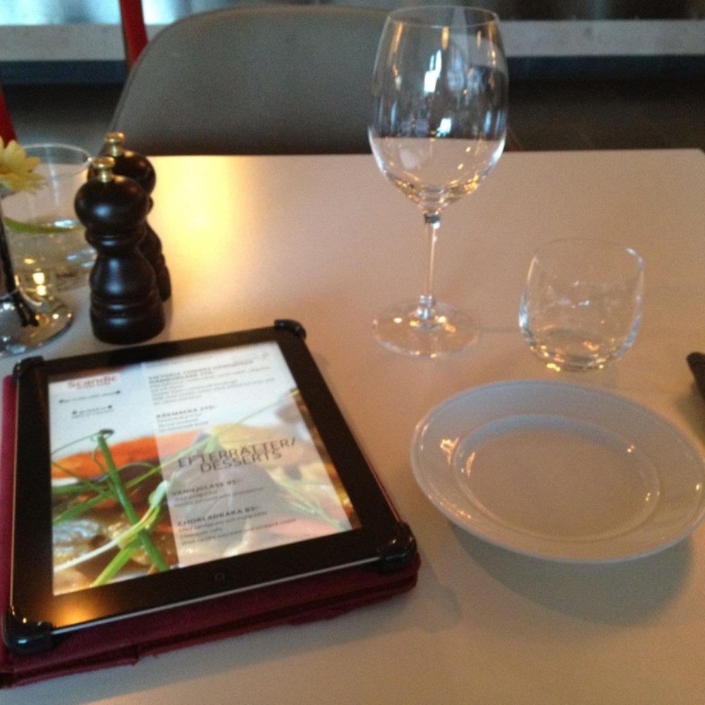 Scandic Victoria Tower - This is the first time I see a menu on a Ipad super cool.. - Hotels Near Me - Kista, Alberta