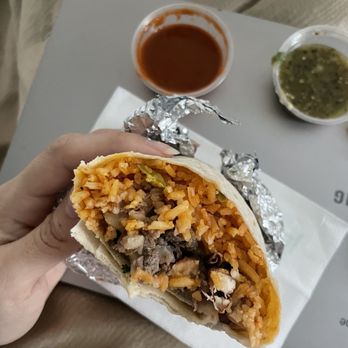 King Taco - Can't see nearly any meat in this sad burrito - Mexican Near Me - Ontario, California King Taco - Can't see nearly any meat in this sad burrito - Mexican Near Me - Ontario, California