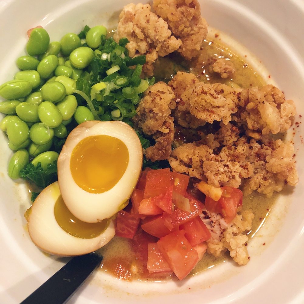 Yuzu Kitchen - Karaage Curry Ramen + 30 min egg - Ramen Near Me - Pittsburgh, Pennsylvania Yuzu Kitchen - Karaage Curry Ramen + 30 min egg - Ramen Near Me - Pittsburgh, Pennsylvania