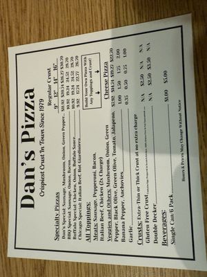 Dan's Pizza by null