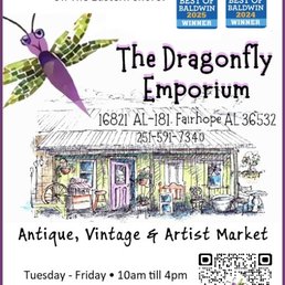 Exterior photo of The Dragonfly Emporium - Fairhope, Alabama Exterior photo of The Dragonfly Emporium - Fairhope, Alabama