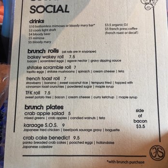 Harney Oceanside - Brunch menu - Sushi Bars Near Me - Oceanside, California