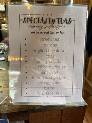 Menu photo 2 Lucedale Coffee House Lucedale, MS