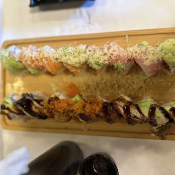 Sushi Fighter - sushi on a wooden cutting board - Sushi Bars Near Me - Moraga, California Sushi Fighter - sushi on a wooden cutting board - Sushi Bars Near Me - Moraga, California