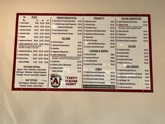Menu photo 5 Amina Pizzeria Honolulu, HI