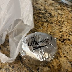 Bagelmeister - They also wrote my name as Steeeeve! On the wrapper.. it made me smile.