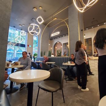 Breka Bakery & Cafe - Busy inside the store - Bakeries Near Me - Vancouver, British Columbia