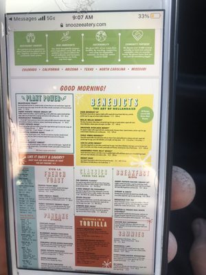 Menu photo 7 Snooze, an A.M. Eatery Cololrado Springs, CO Menu photo 7 Snooze, an A.M. Eatery Cololrado Springs, CO