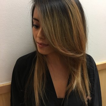 Hairem - This was done by done by Jaclyn. This color was achieved in just one session so far and on type of really black hair. Impressive! - Hair Stylists Near Me - Studio City, California