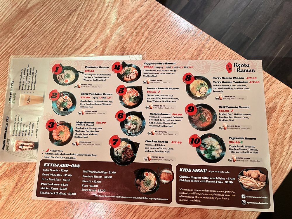 Food from Kyoto Ramen