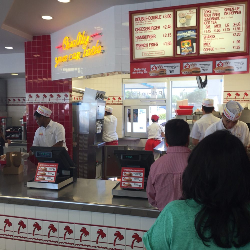 In-N-Out Burger - There's always a line inside In-N-Out, but it's worth the wait - Burgers Near Me - Palmdale, California In-N-Out Burger - There's always a line inside In-N-Out, but it's worth the wait - Burgers Near Me - Palmdale, California