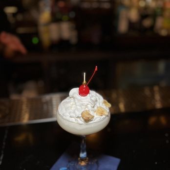 Lady Blue - Banana splitini - Cocktail Bars Near Me - New York, New York Lady Blue - Banana splitini - Cocktail Bars Near Me - New York, New York