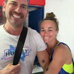 Offir's Tattoo - Matching lime with a mustache tattoos