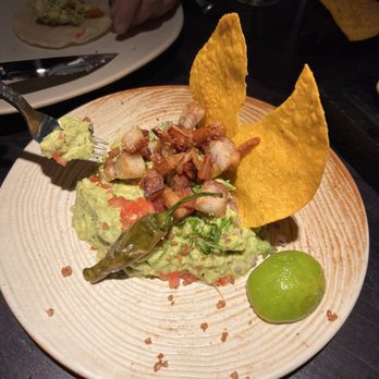 Origen - Guacamole with pork belly. - Steakhouses Near Me - Gilbert, Arizona
