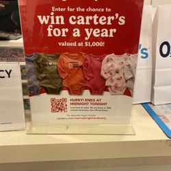 Carter's - Black Friday contest
